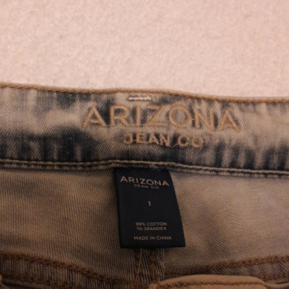 Arizona faded blue jegging crop Jeans size 1 - Picture 8 of 11